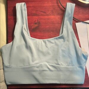 Light Blue Sports Bra